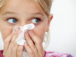 raffreddore nei bambini